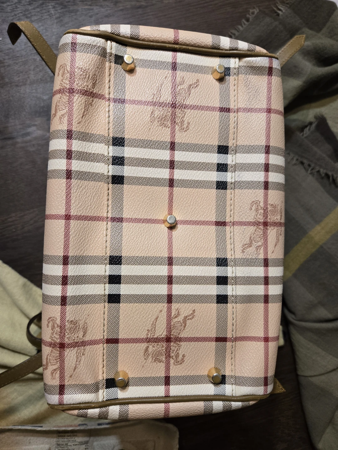 Burberry Haymarket Check Tote Bag - photo 4