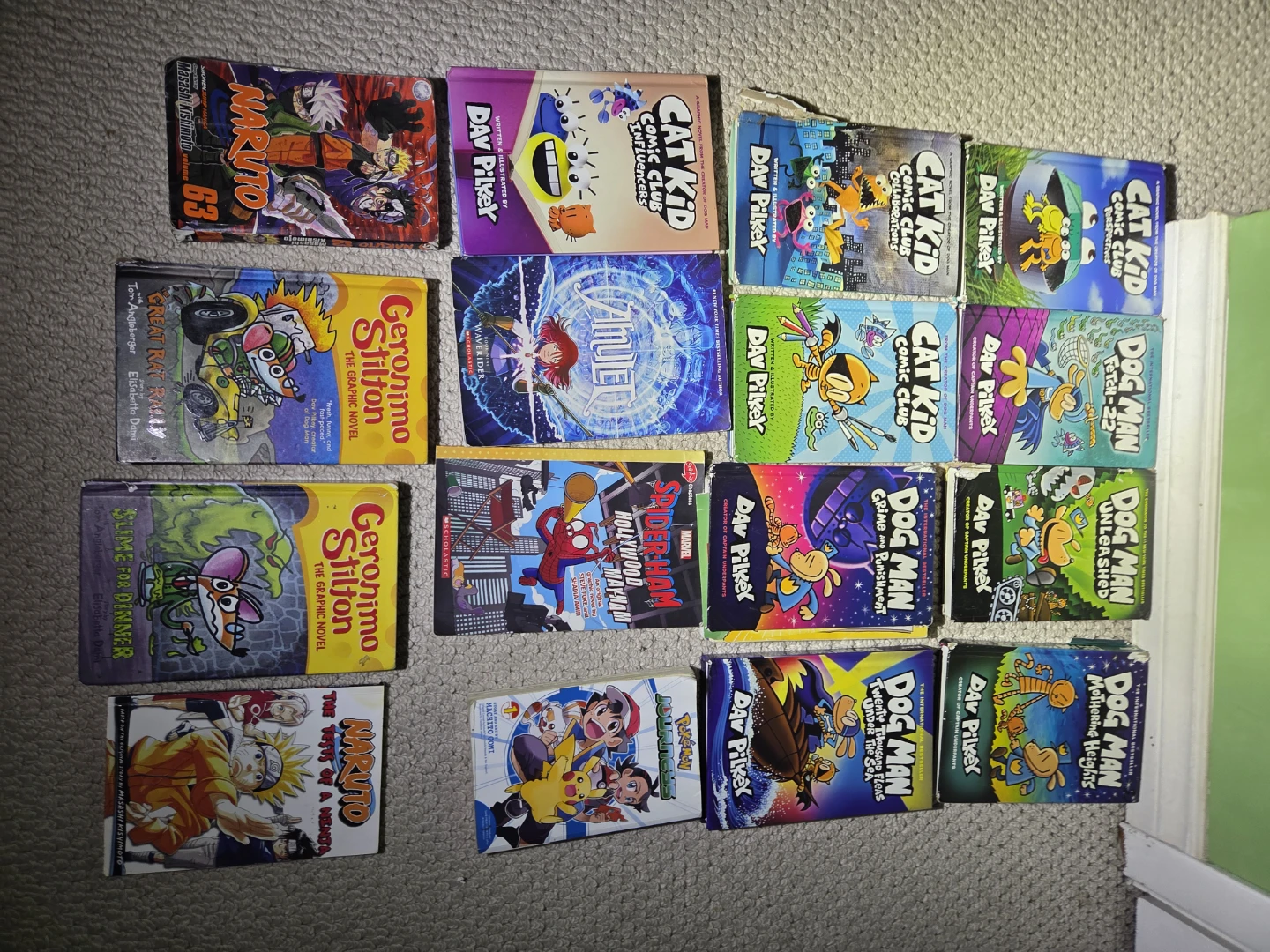 Assorted Dav Pilkey & Other Kids Books
