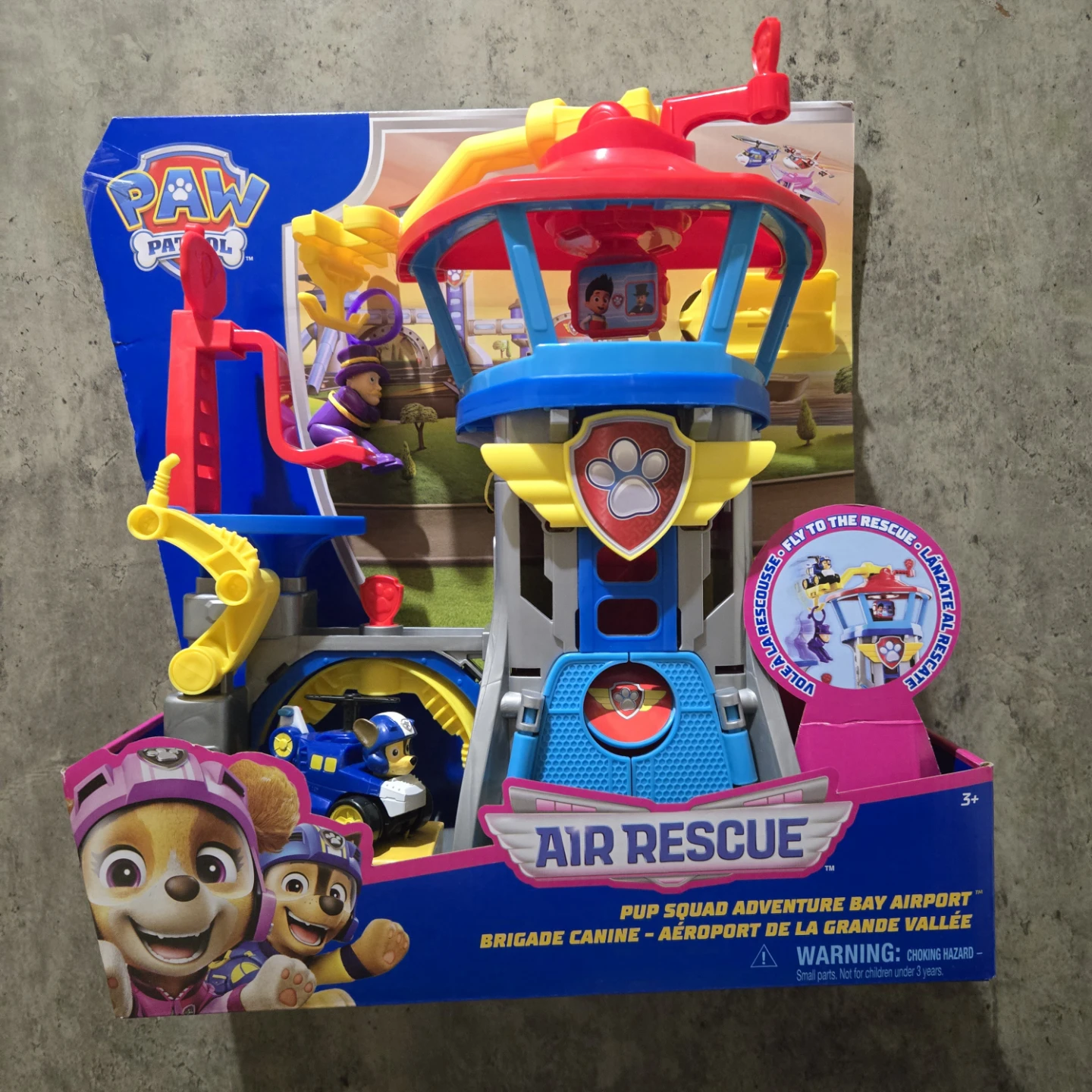 Paw Patrol Air Rescue Pup Squad Adventure Bay Airport Playset