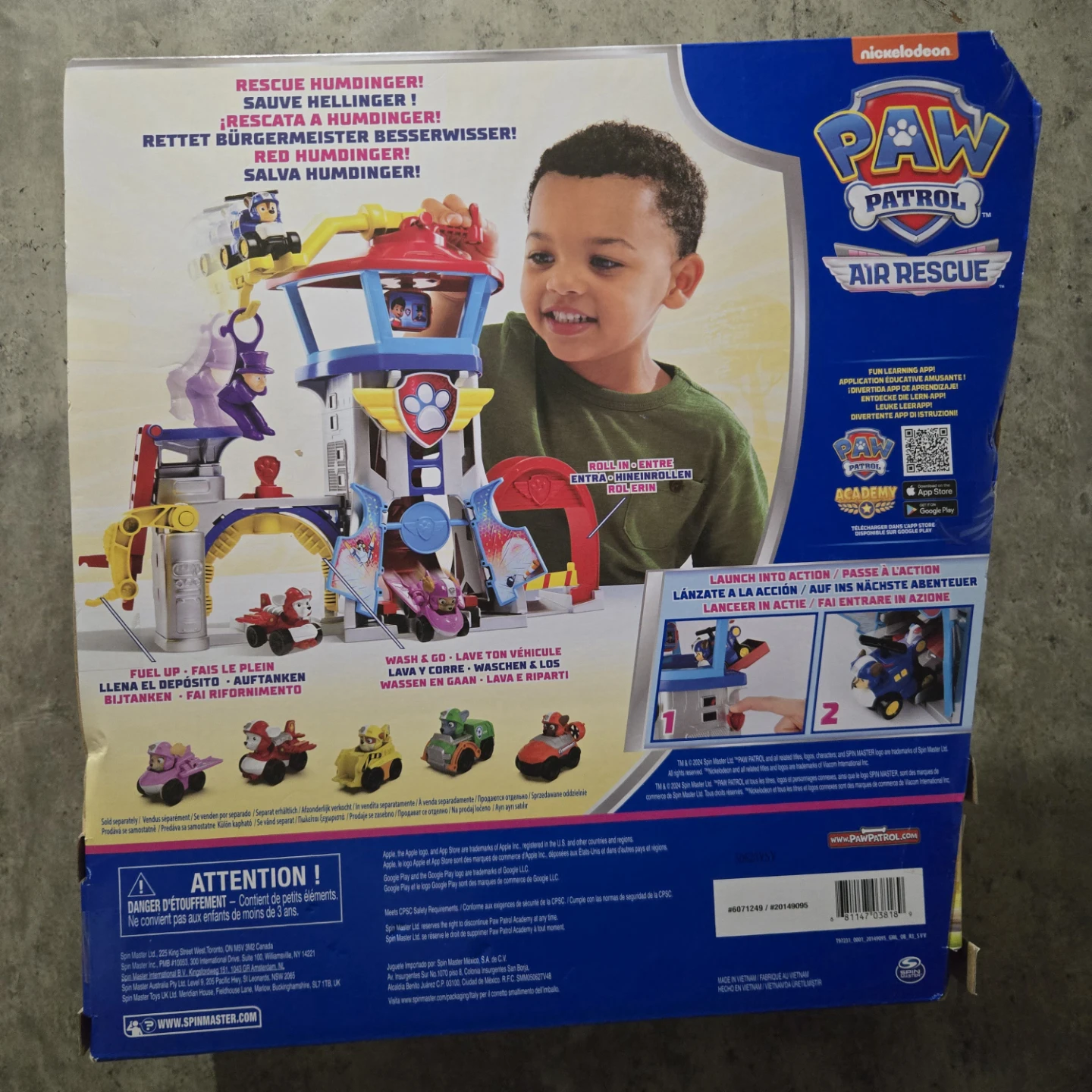 Paw Patrol Air Rescue Pup Squad Adventure Bay Airport Playset - photo 2