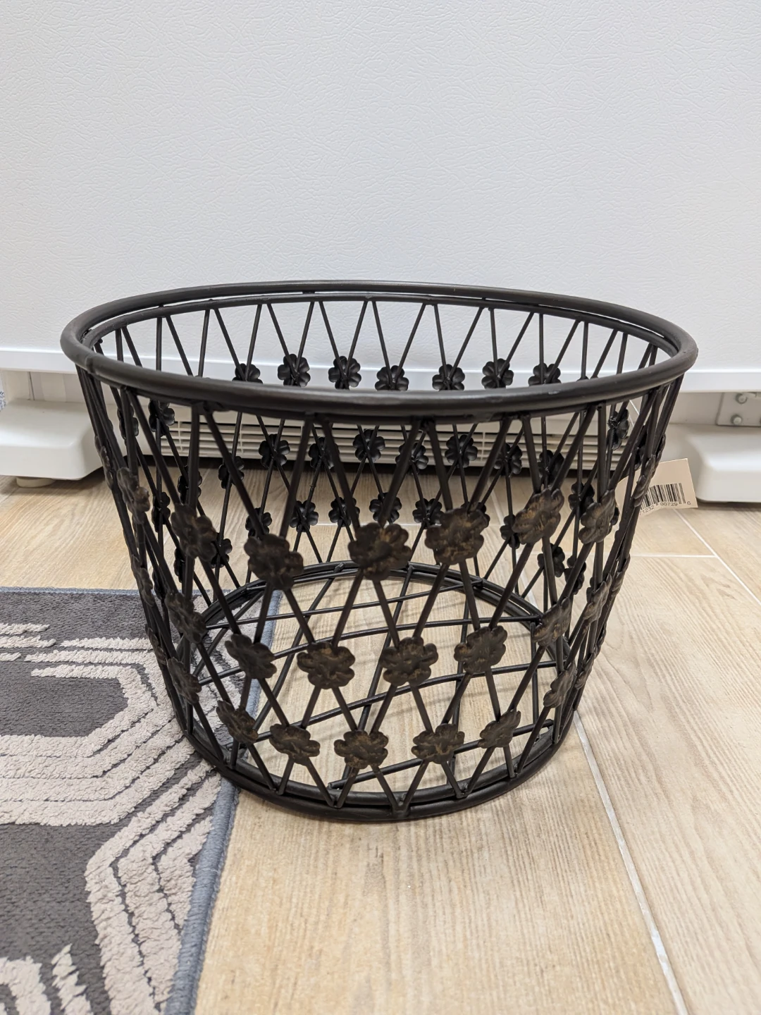 New Decorative Cast Iron Basket