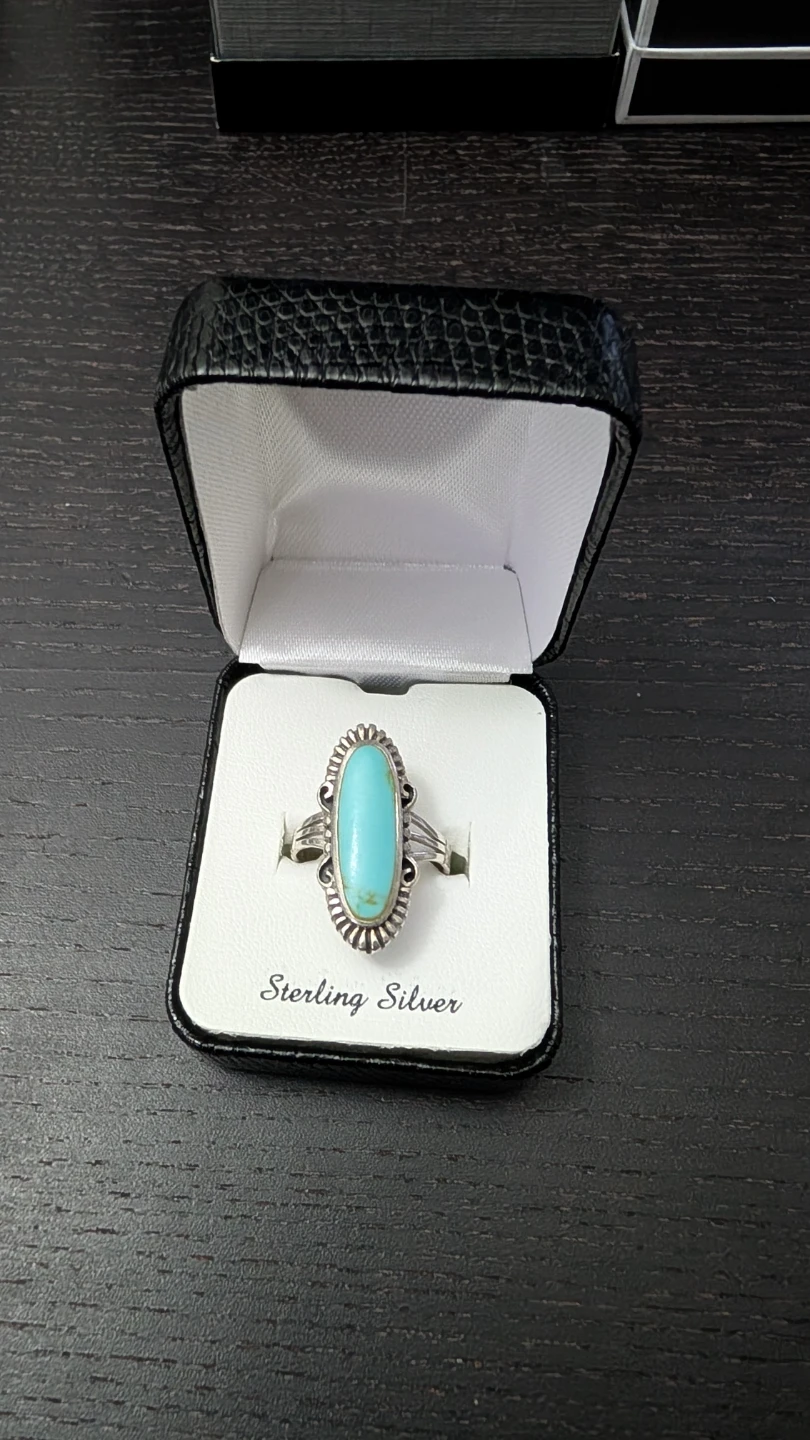 Turquoise Oval Ring
