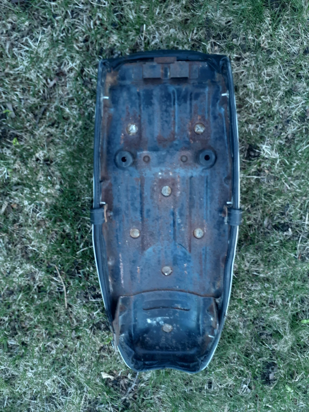 Vintage Honda Motorcycle Seat - photo 4