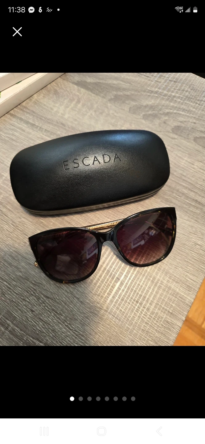 Escada Sunglasses New comes with Case - photo 2