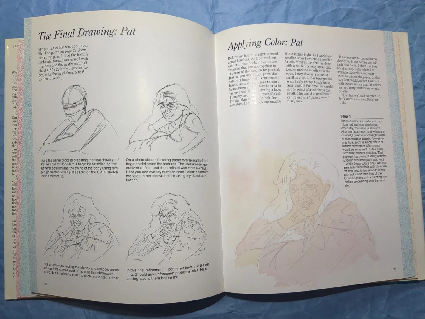Painting Watercolor Portraits that Glow Book by Jan Kunz - photo 3