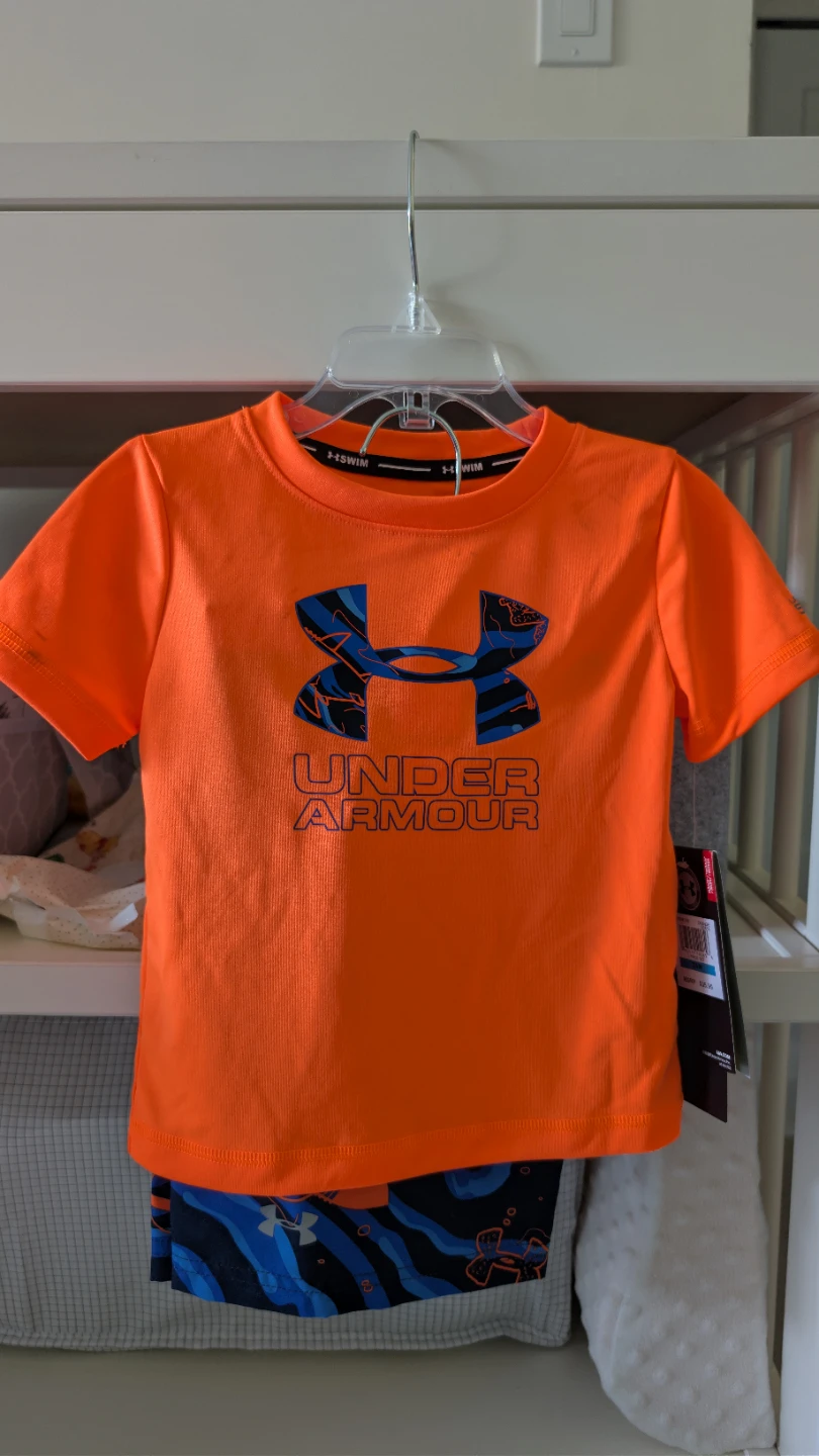 Under Armour Orange Swim Set - 24M