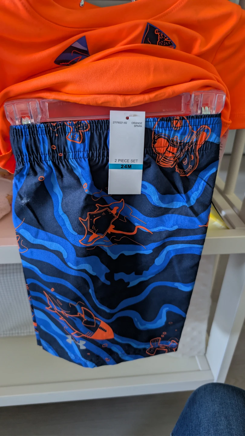 Under Armour Orange Swim Set - 24M - photo 2