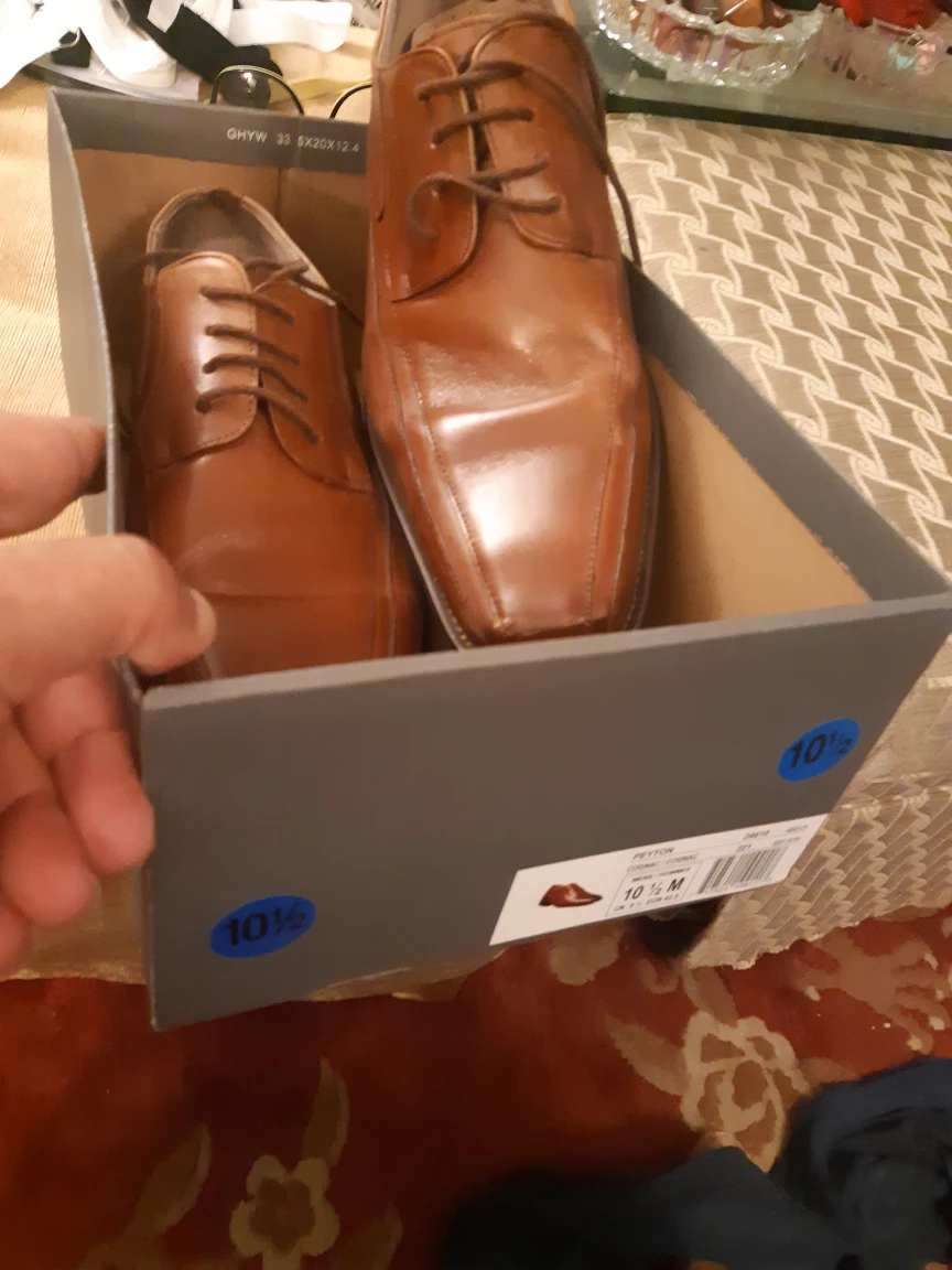 Men's Brown Leather Dress Shoes - photo 3