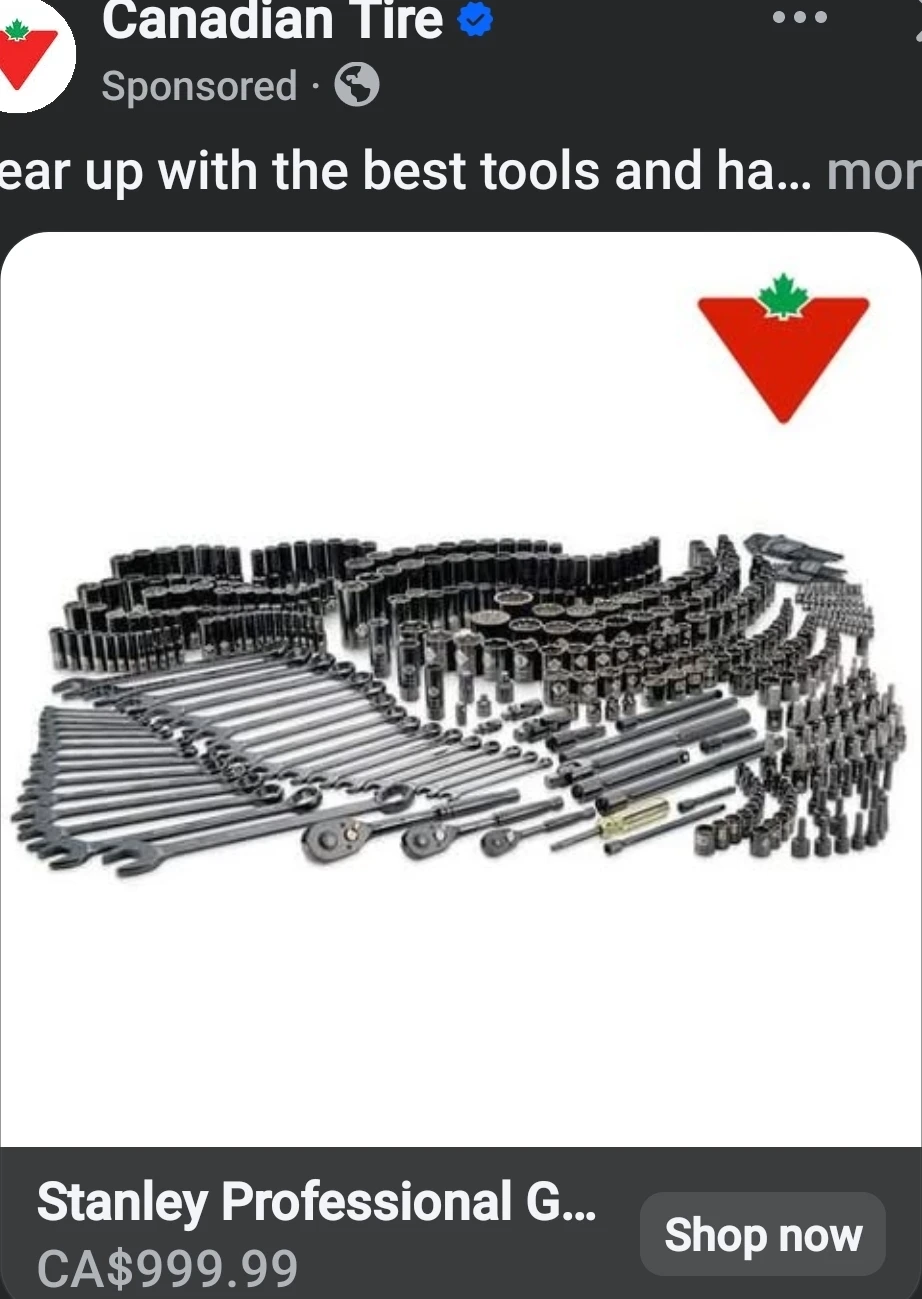 Stanley Professional Grade Black Chrome Socket Set,