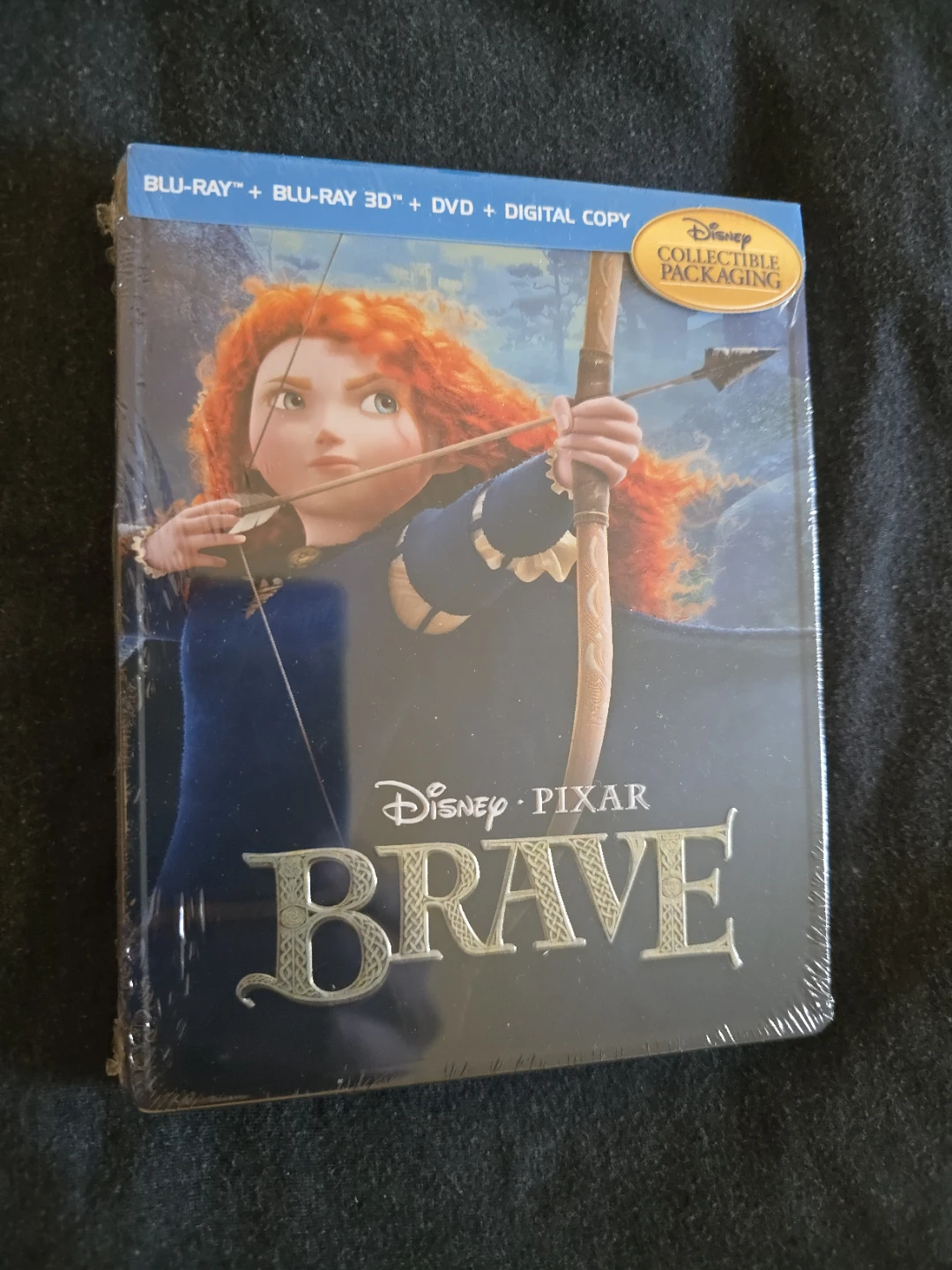 Disney Pixar Brave Blu-Ray 3D DVD Digital Copy