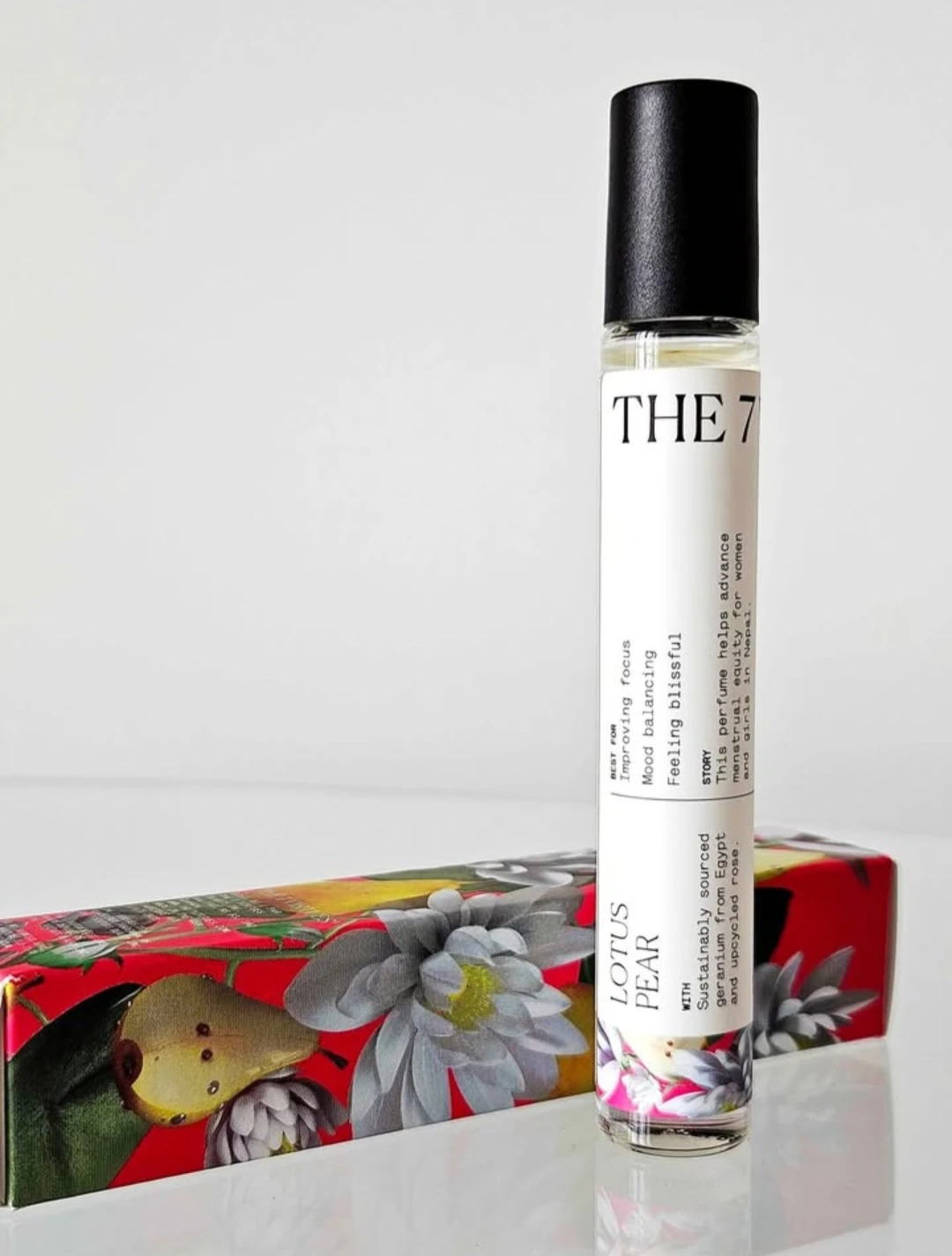 The 7 Virtues Lotus Pear Roller-Ball Perfume