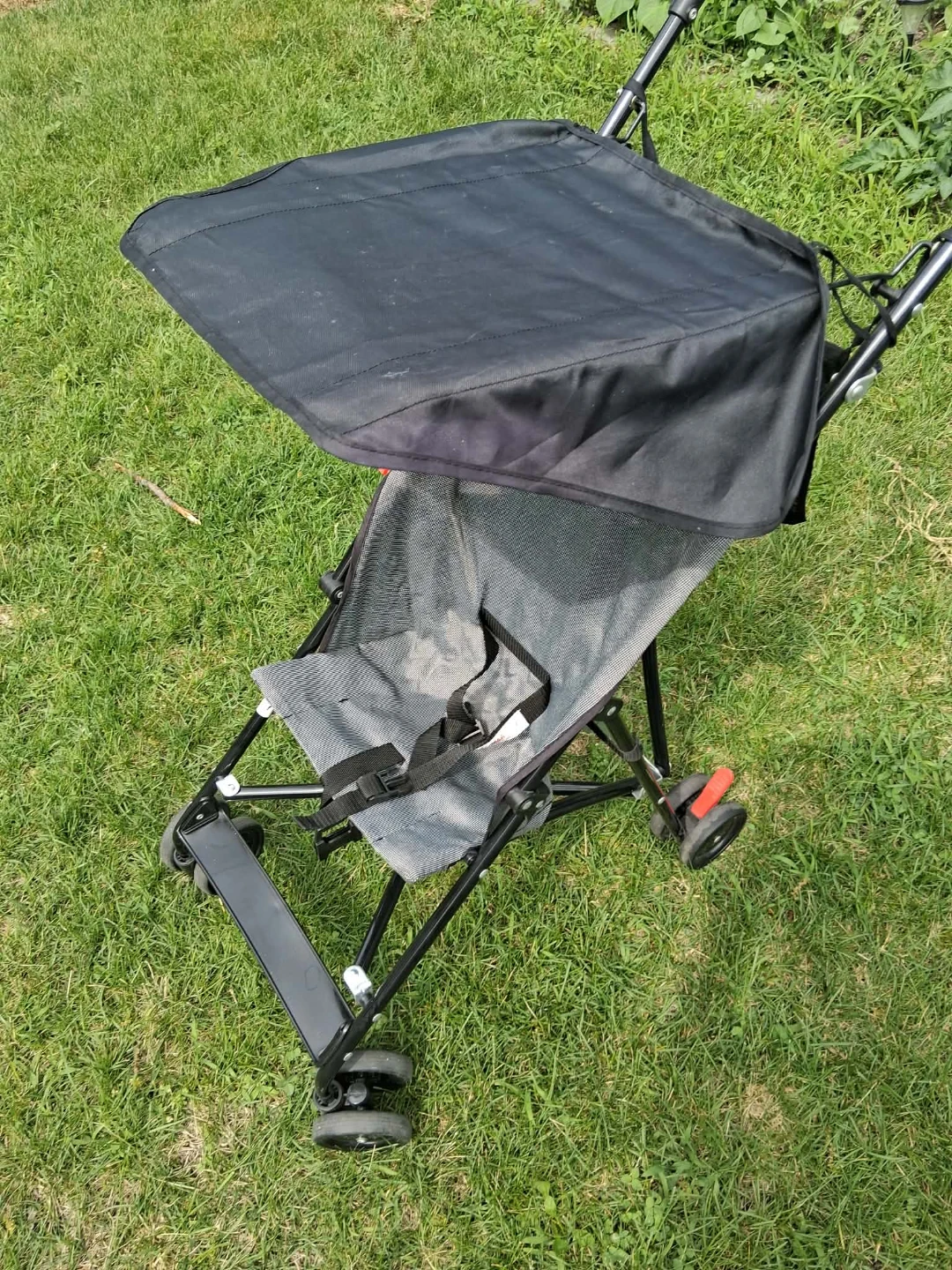 Black and Grey Lightweight Stroller