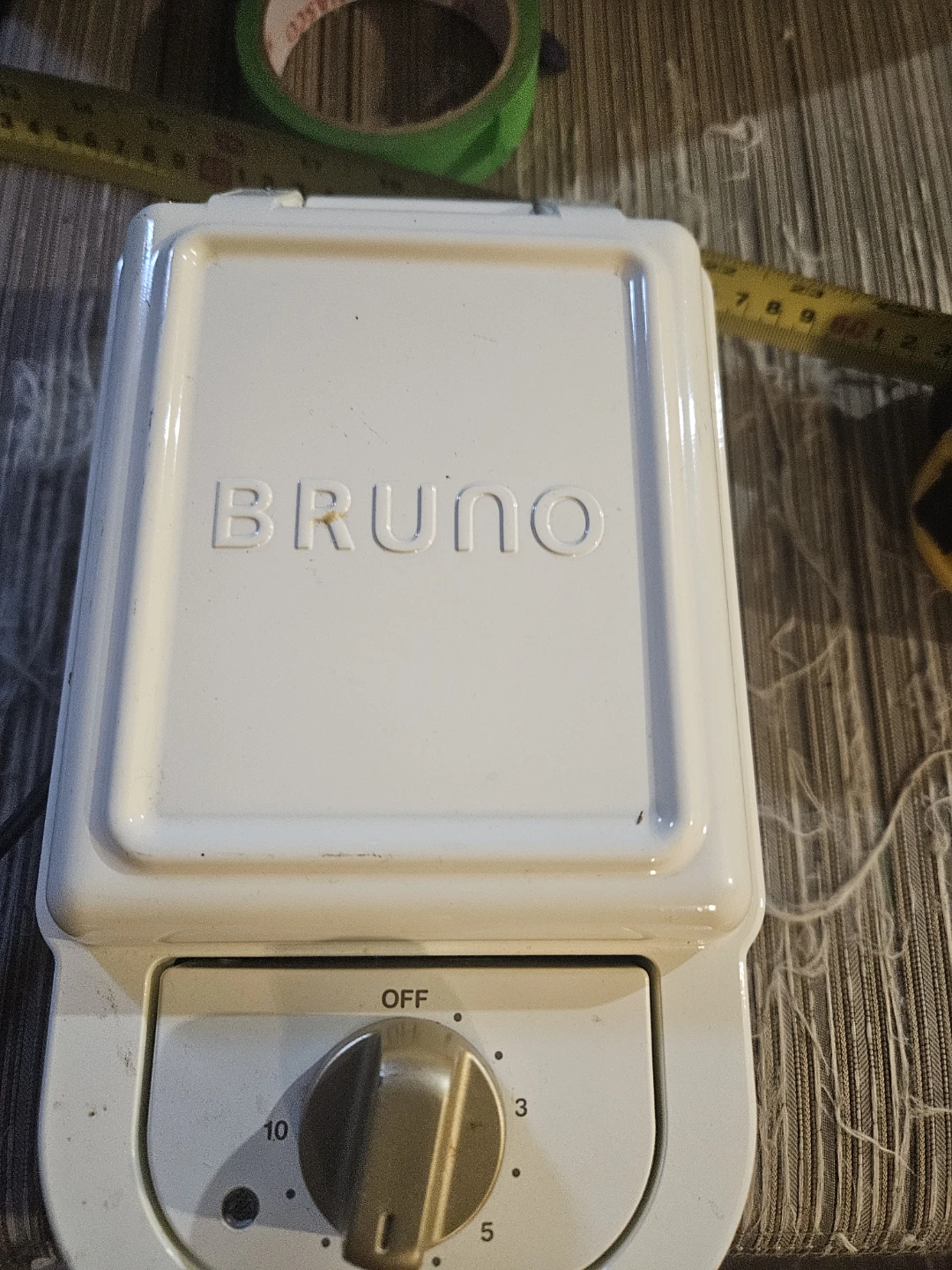 BRUNO White Electric Sandwich Maker - photo 3