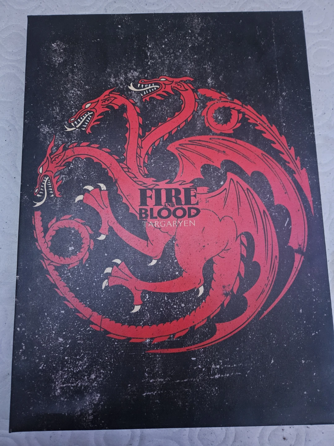 Game of Thrones Fire & Blood Targaryen Canvas Art