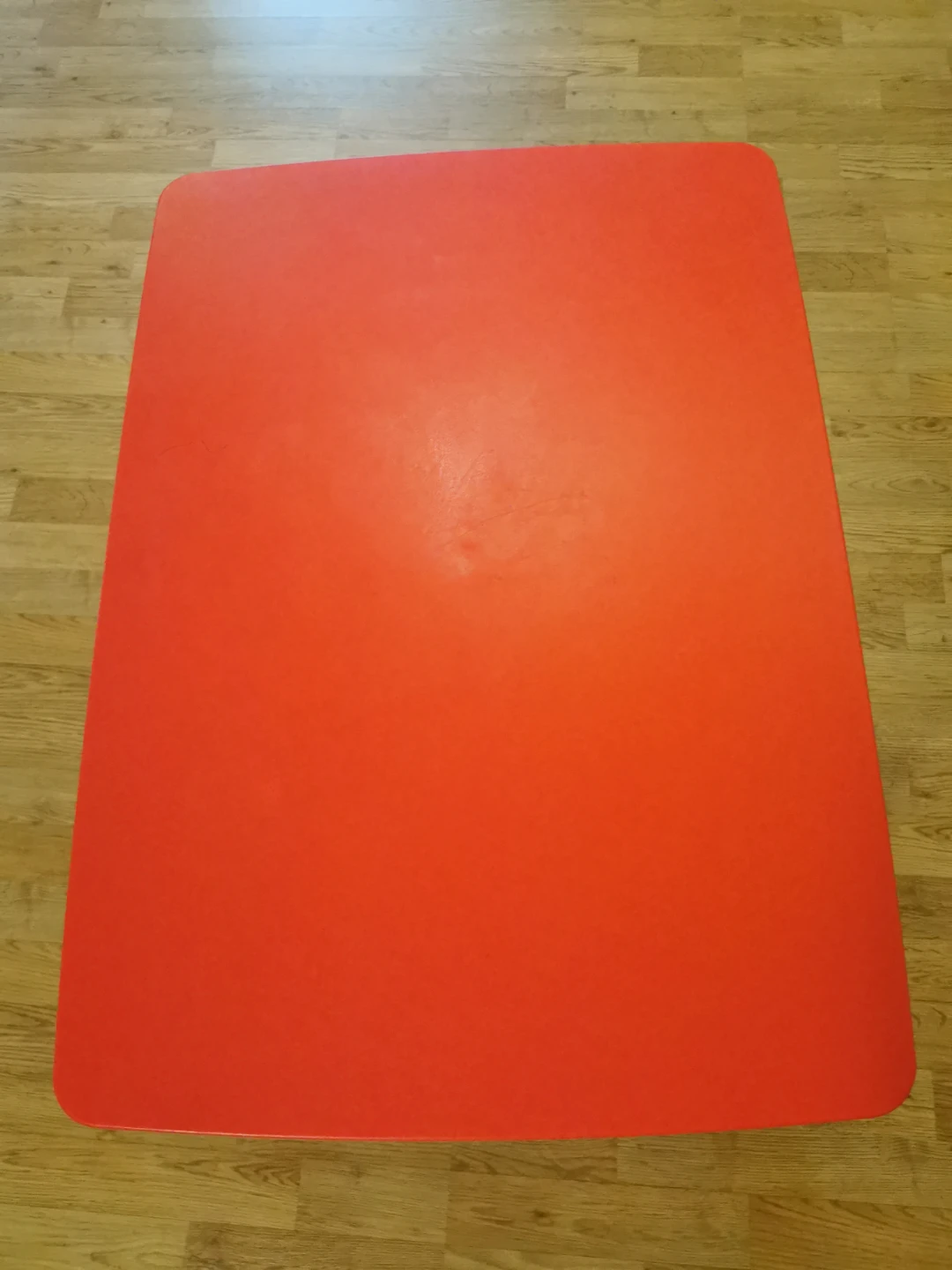 Red Plastic Kids Table