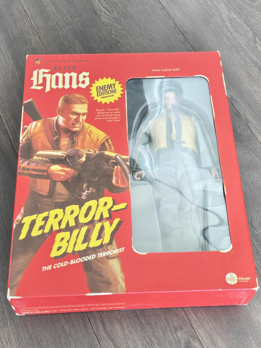 Terror-Billy Action Figure from Wolfenstein 2