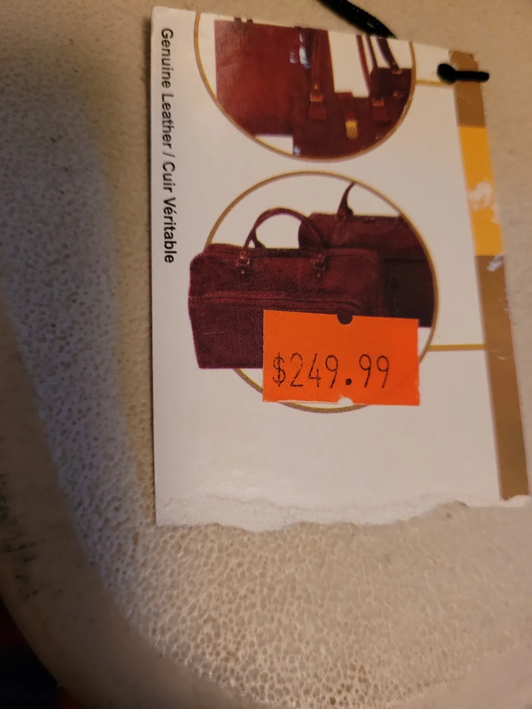 Genuine Leather Briefcase Paid $250 - Only $100 Now - photo 2