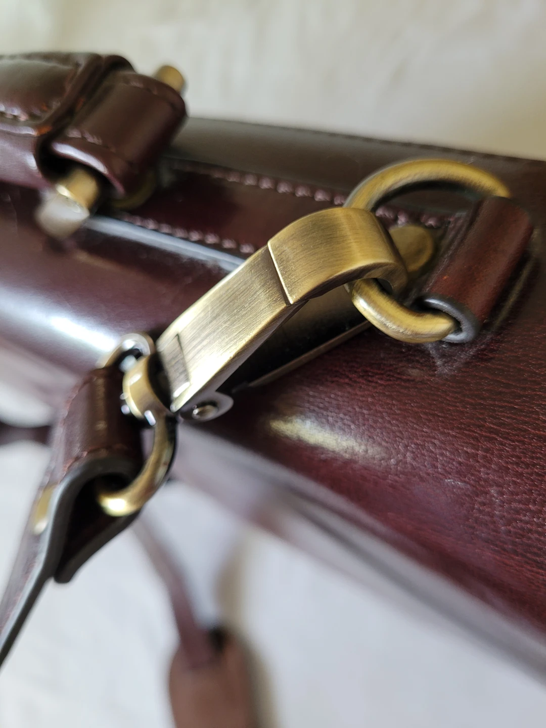 Genuine Leather Briefcase - photo 3
