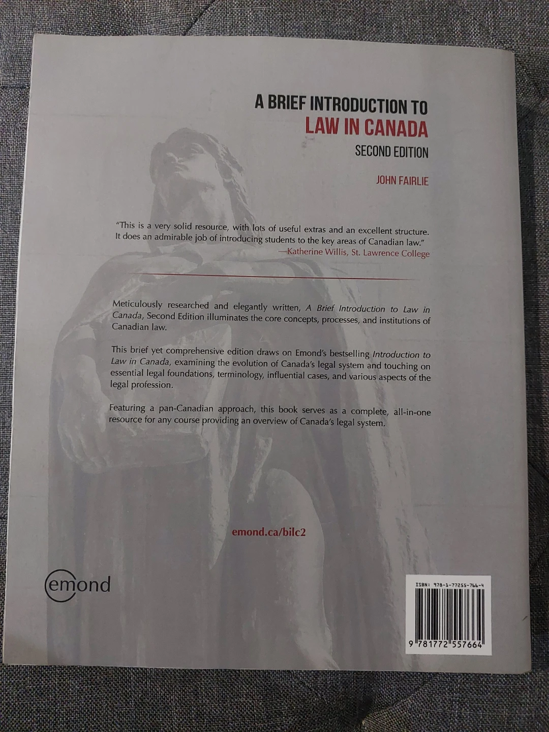 A Brief Introduction to Law in Canada, Second Edition - photo 2