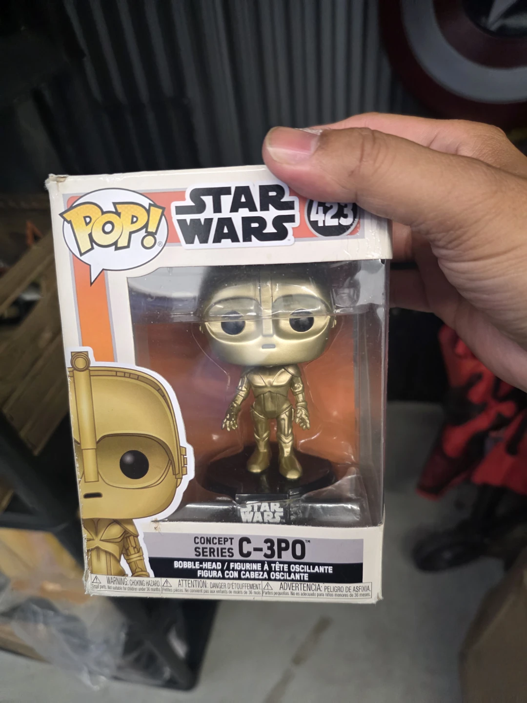 Funko Pop! Star Wars C-3PO Concept Series #423