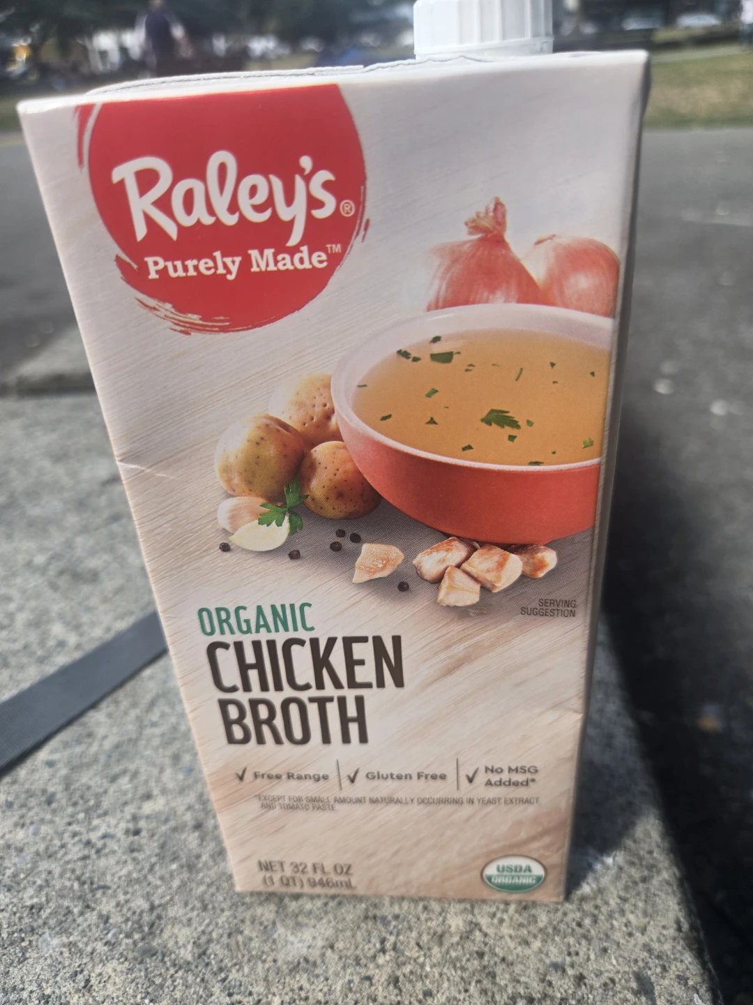 Raley's Organic Chicken Broth