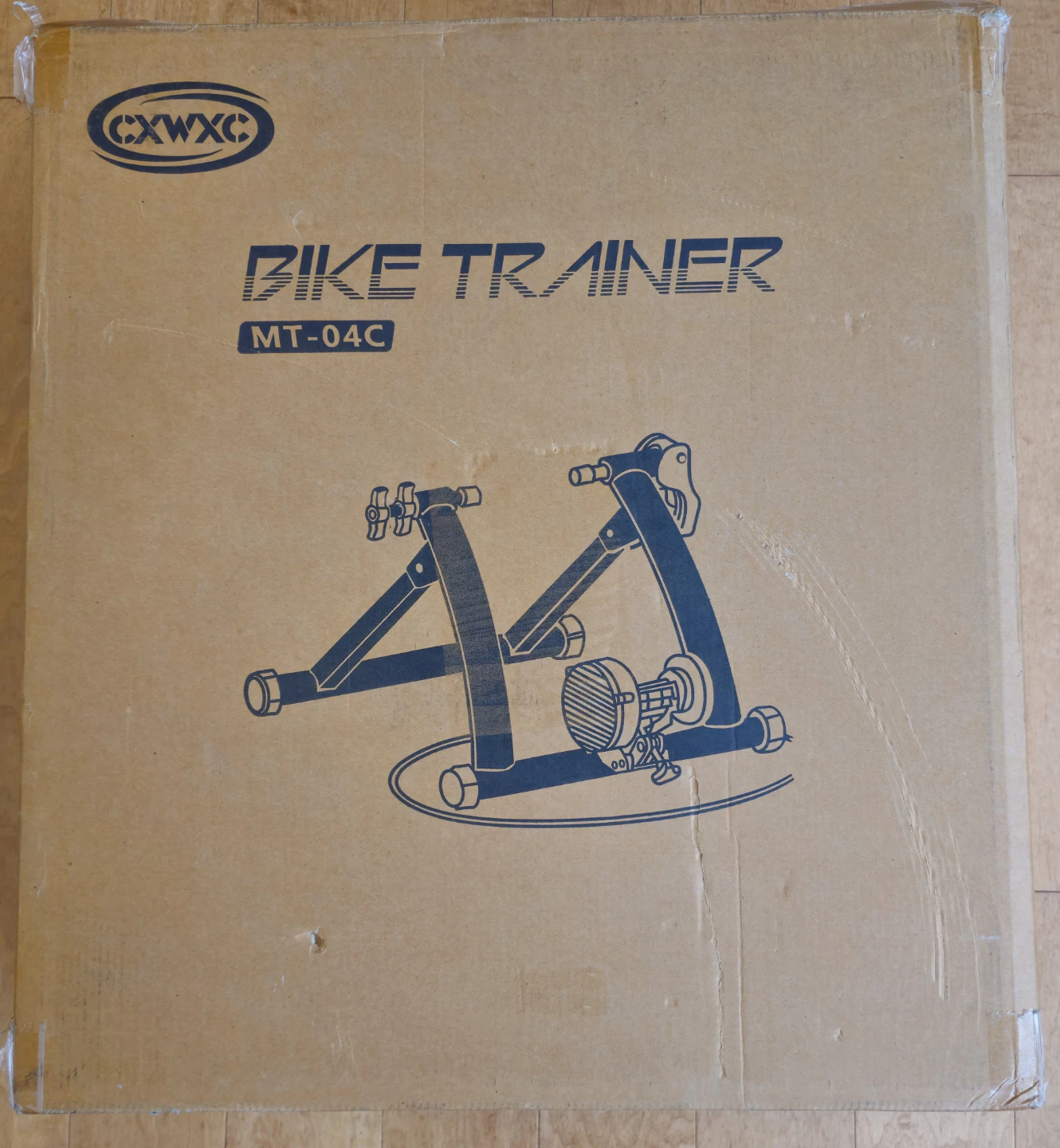 Brand New CXWXC MT-04C Indoor Magnetic Bike Trainer – Red - photo 5