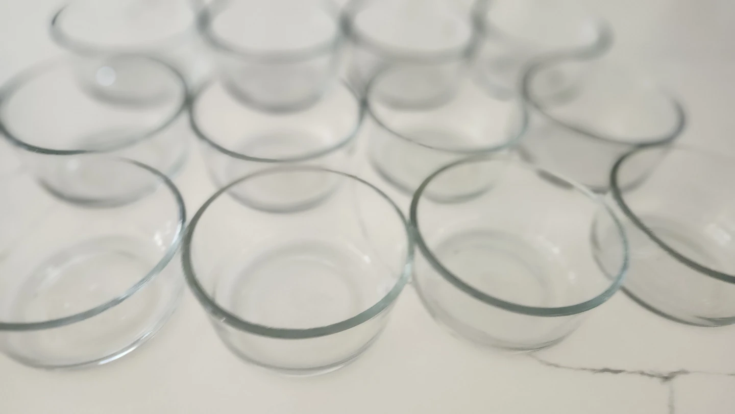 Set of 12 Glass bowls - photo 4