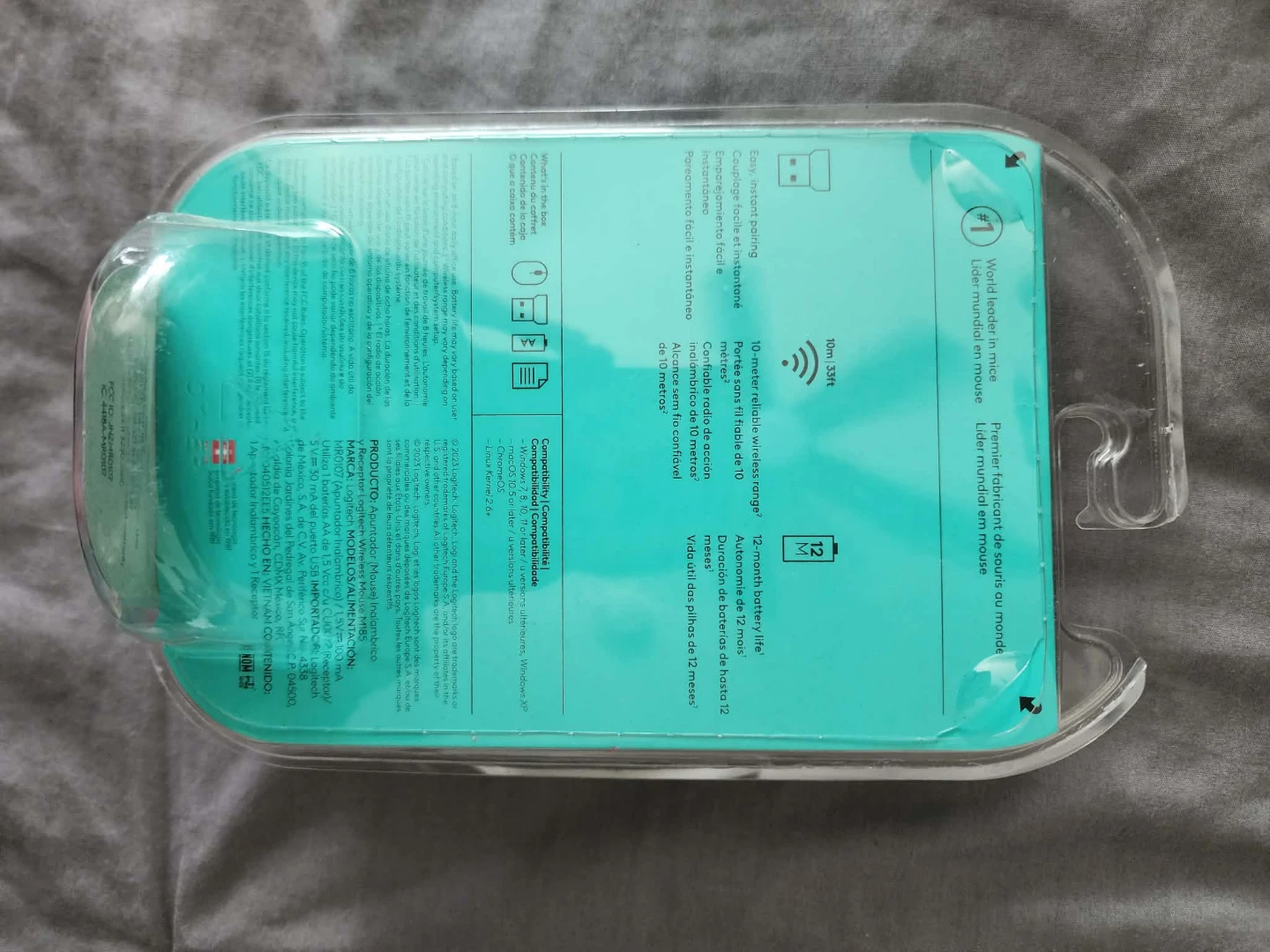 Logitech M185 Wireless Mouse - photo 2
