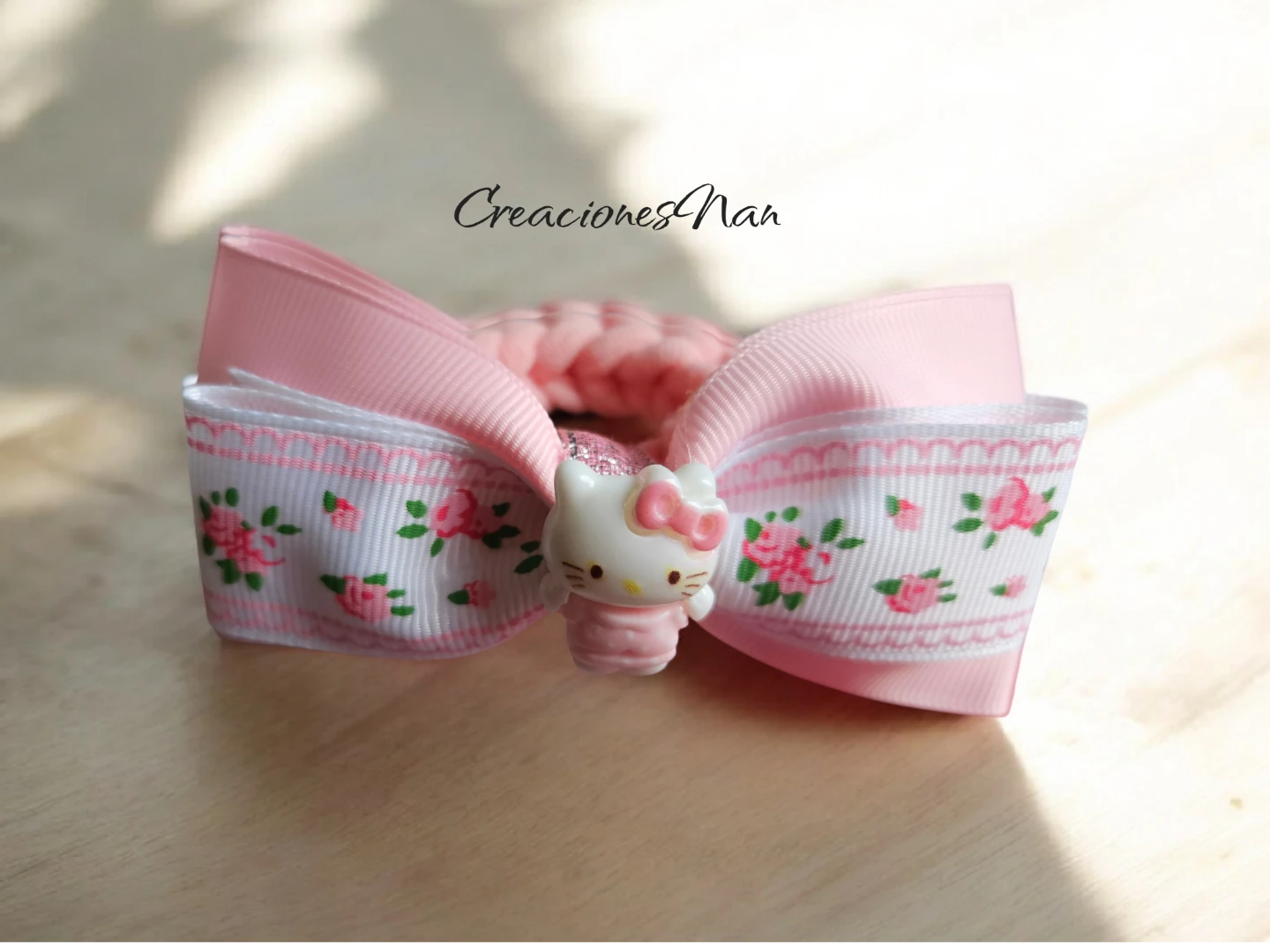 Moños para niñas hechos a mano - photo 4