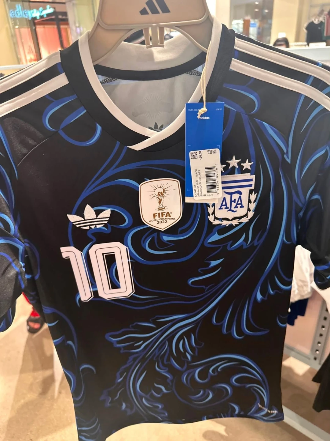 Adidas Argentina FIFA World Cup Champions Soccer Jersey Size S