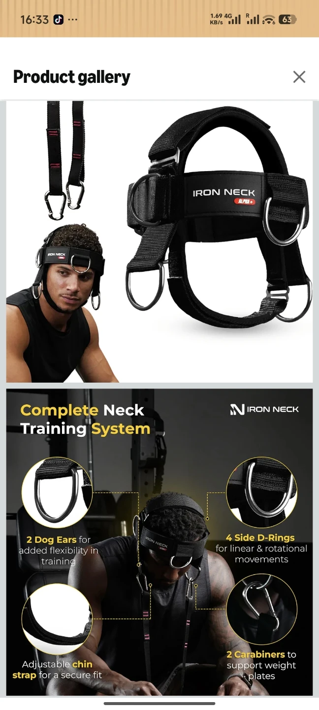 Iron Neck Alpha Neck Training System - photo 4