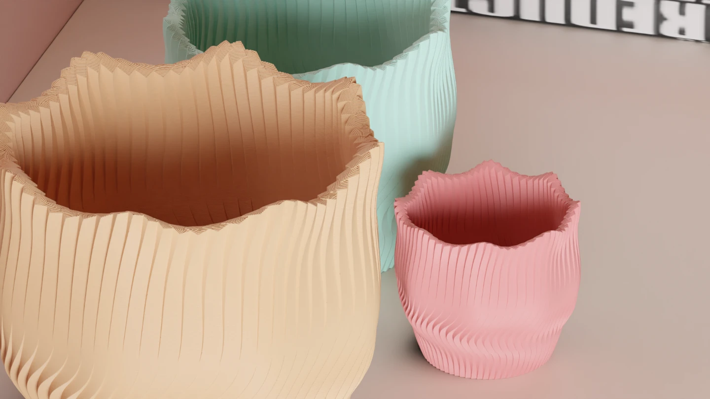 Ripple Wave Plant Pot - photo 3