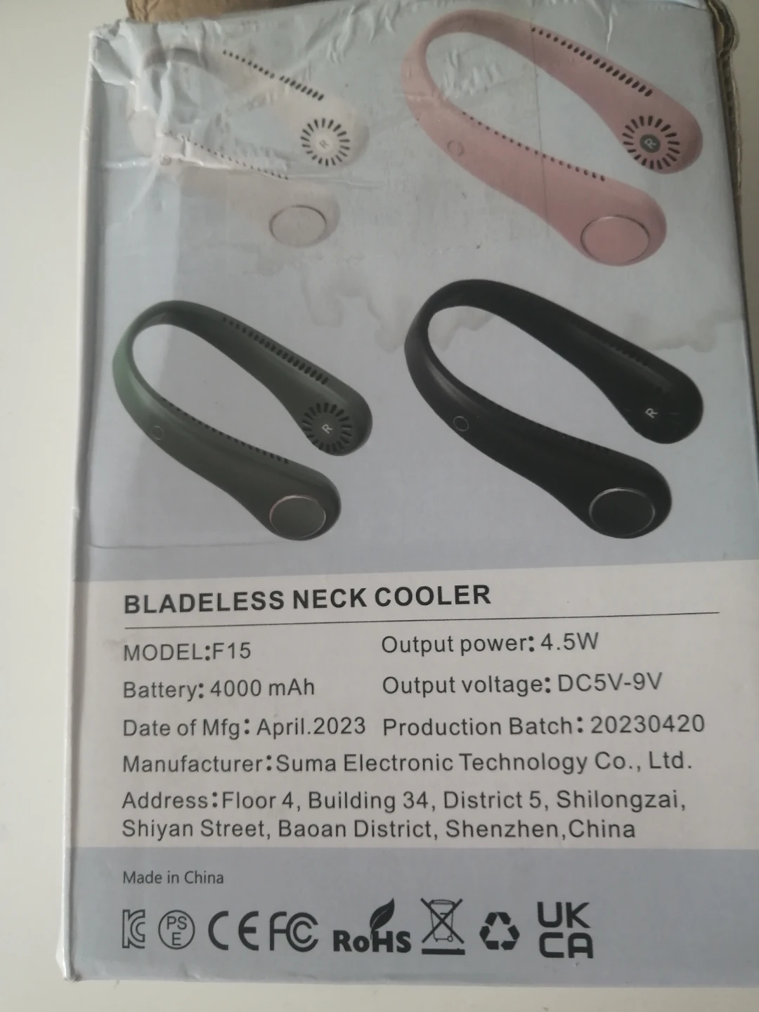 Dreamy Cubby Bladeless Neck Cooler - photo 3