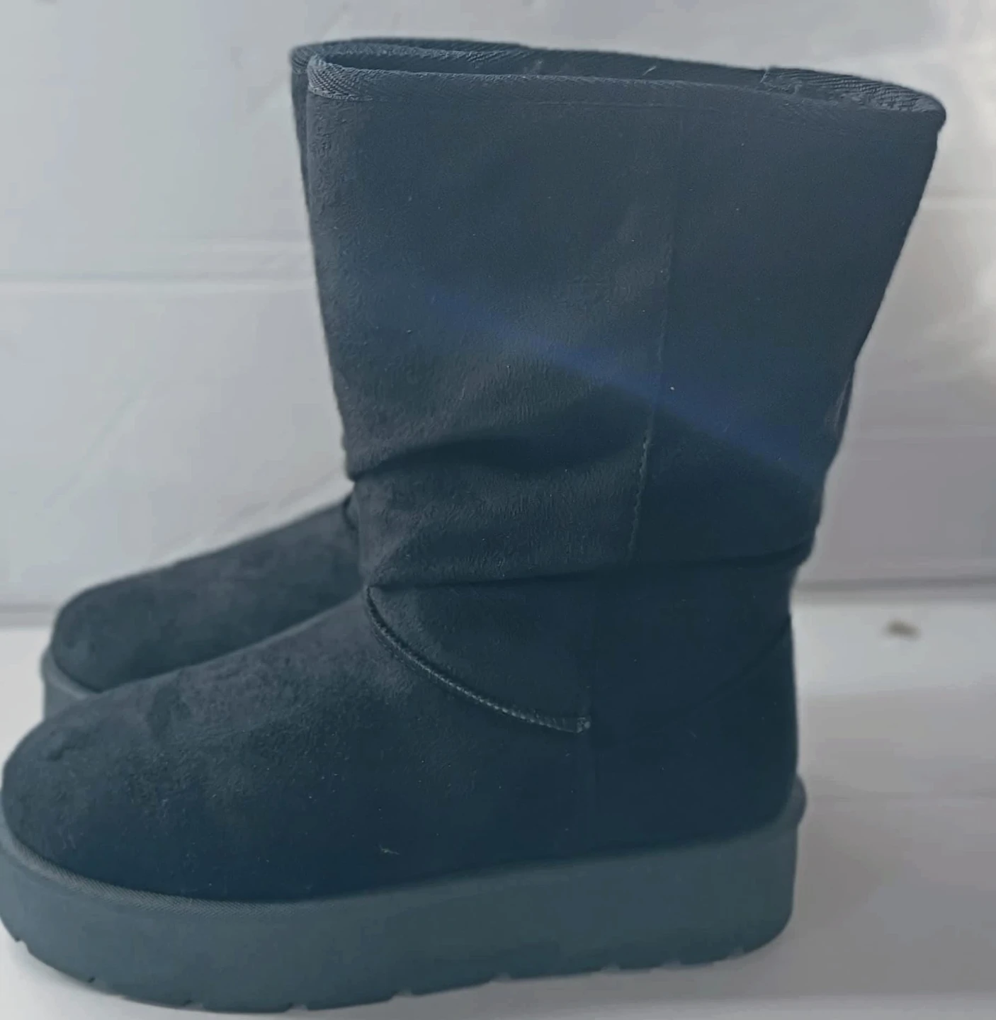 Black Suede Boots