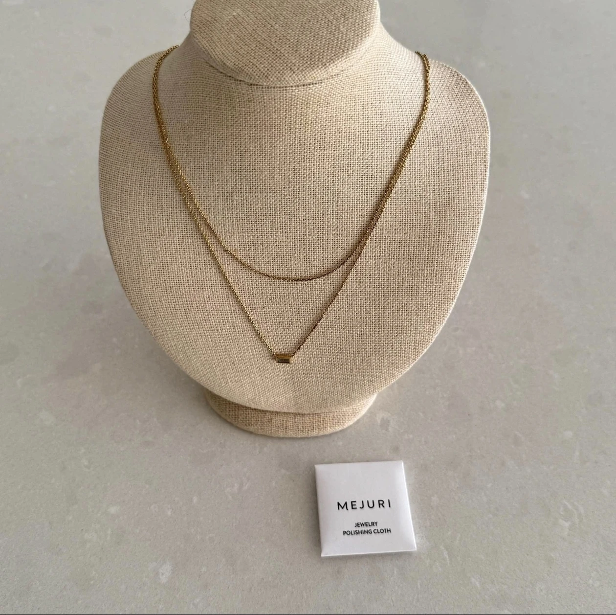 Mejuri Layered Aquamarine Necklace - photo 5