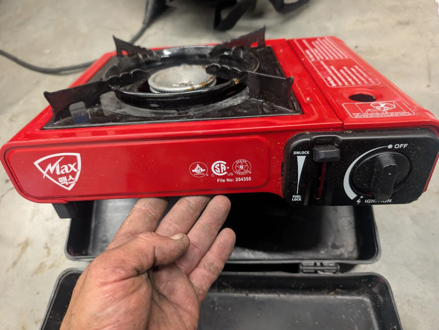 Max Portable Propane Stove - photo 2