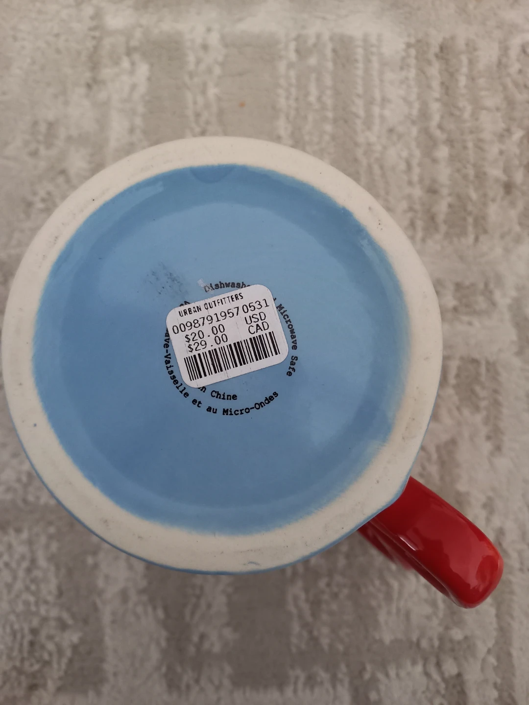 Urban Outfitters "Sincerely, Over It." Mail Theme Mug - photo 5
