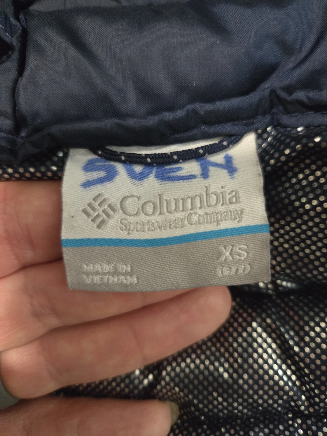 Columbia Puffer Jacket - Blue/Navy - XS - photo 4