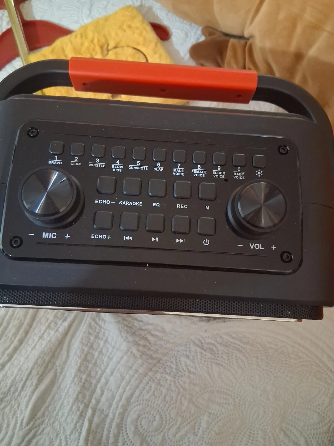 Gesnada K500 Multifunctional Speaker with 2 Microphones - photo 4