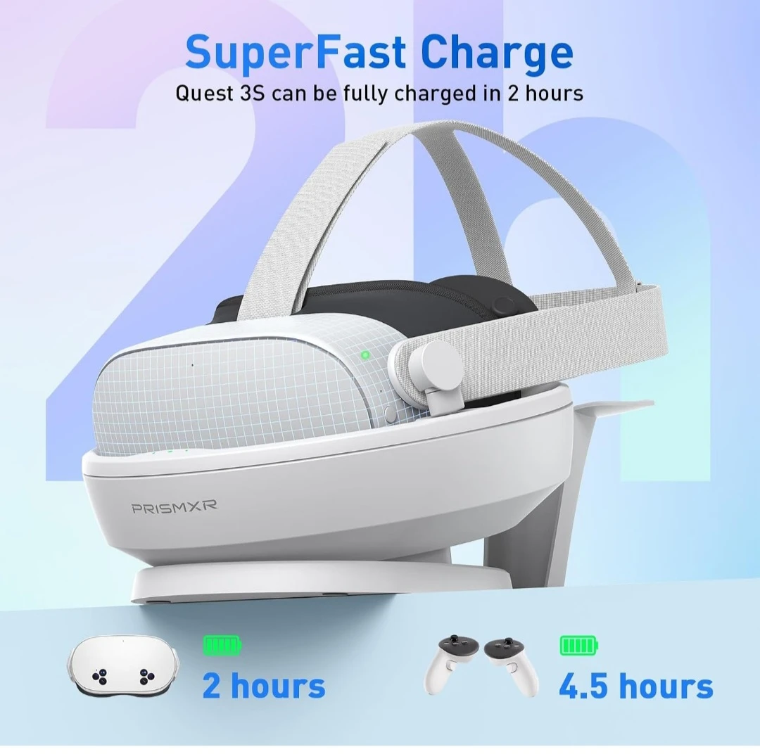 PRISMXR CARINA D1S LITE Charging Dock for Quest 3S - photo 4