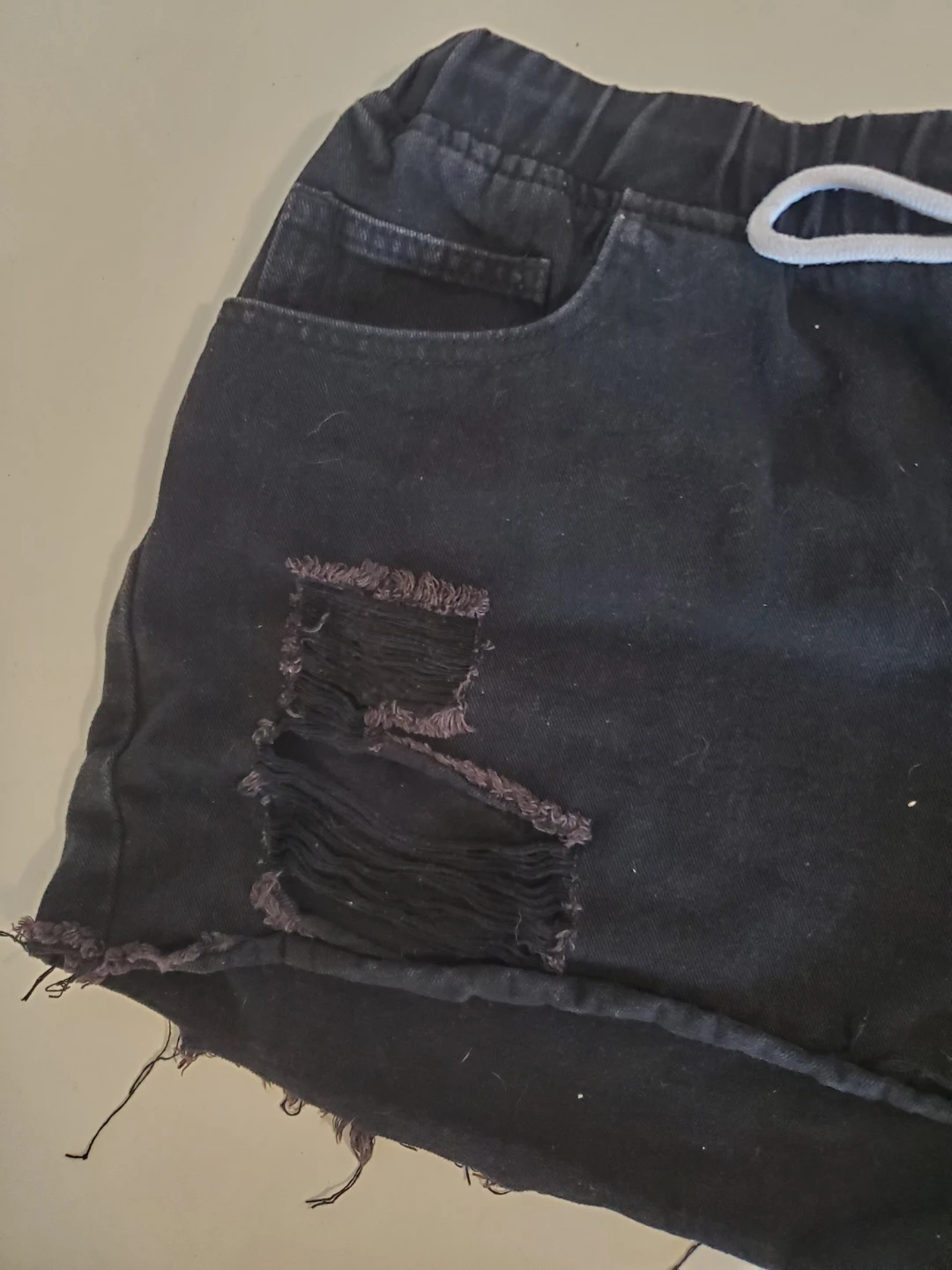 Plus Size Distressed Short Shorts...3xl - photo 4