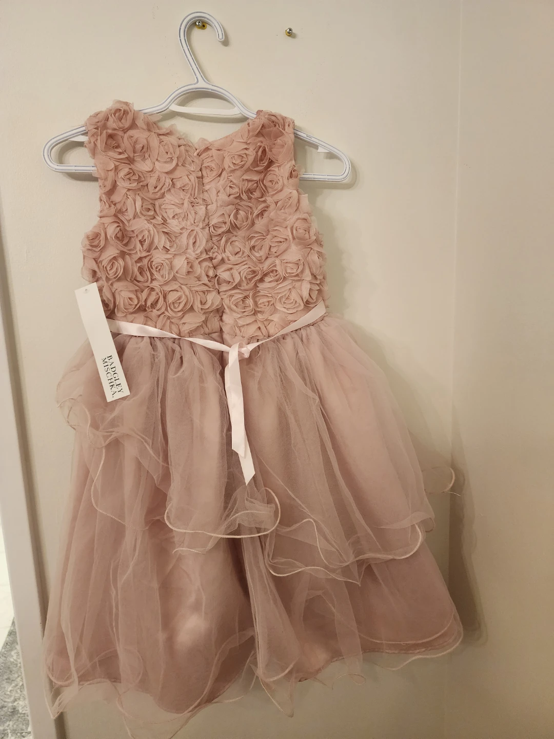 Rare Editions Floral Rosette Tulle Dress - photo 2