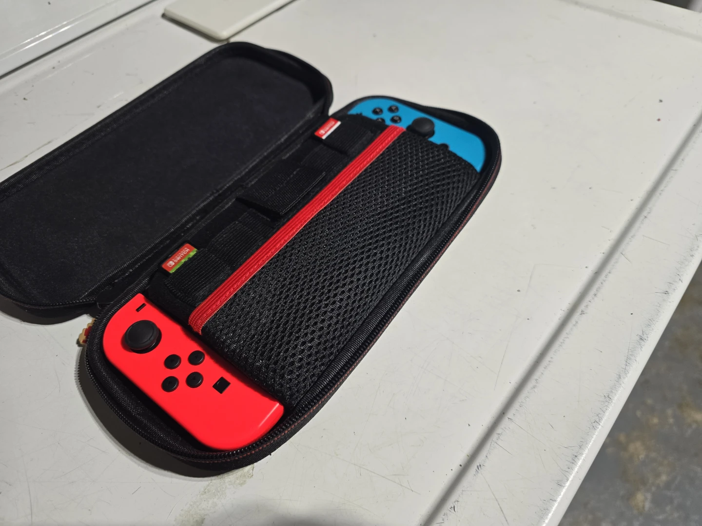Nintendo Switch with Games and Case