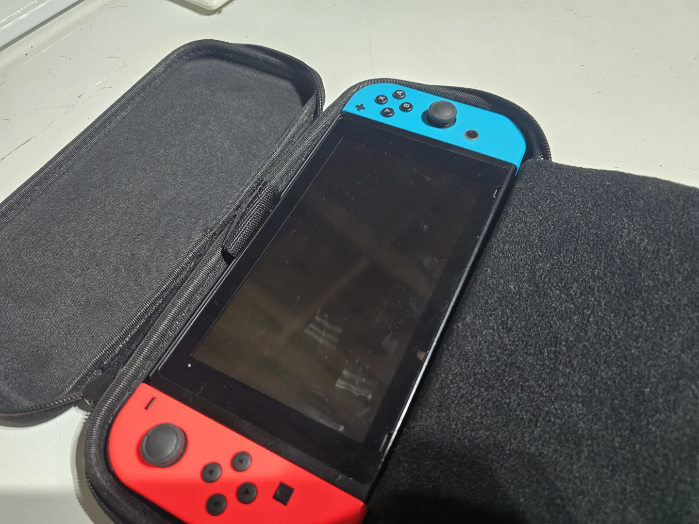 Nintendo Switch with Games and Case - photo 3