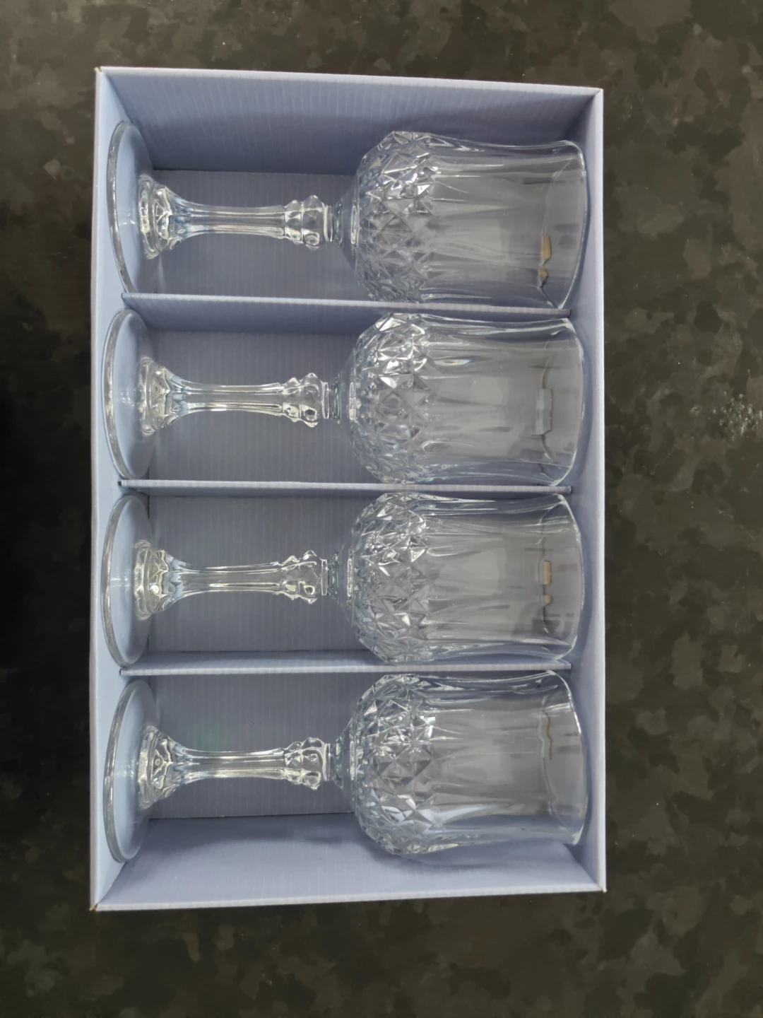 Cristal D'Arques Longchamp Wine Glasses - Set of 4