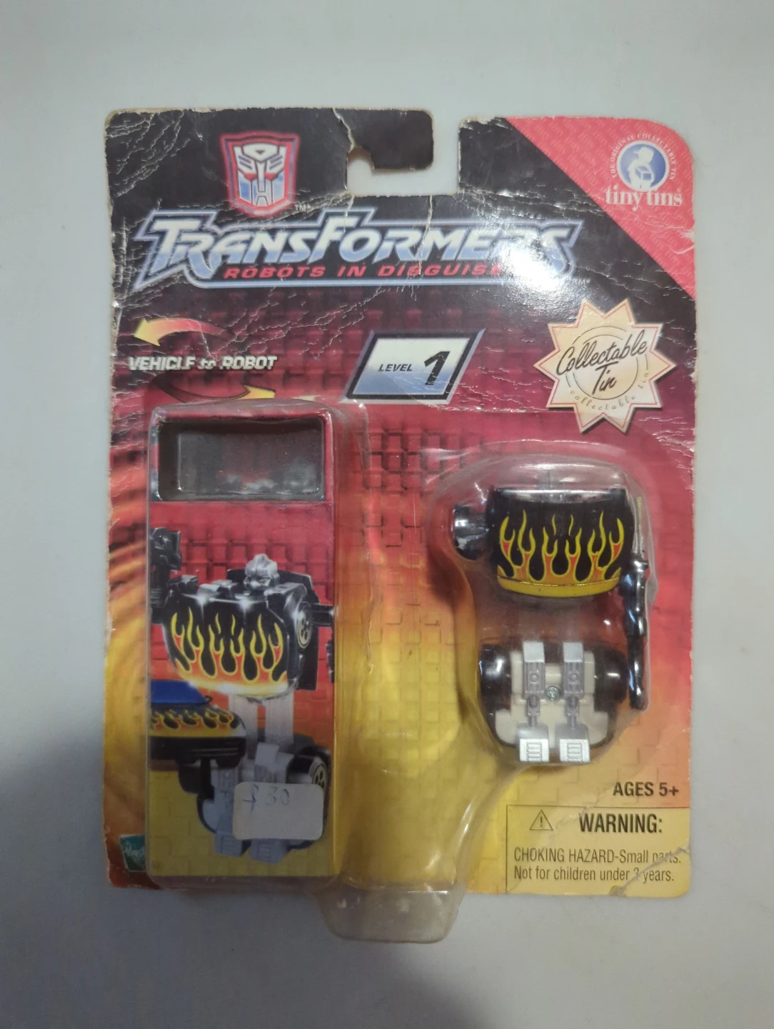 Transformers Robots in Disguise Tiny Tins