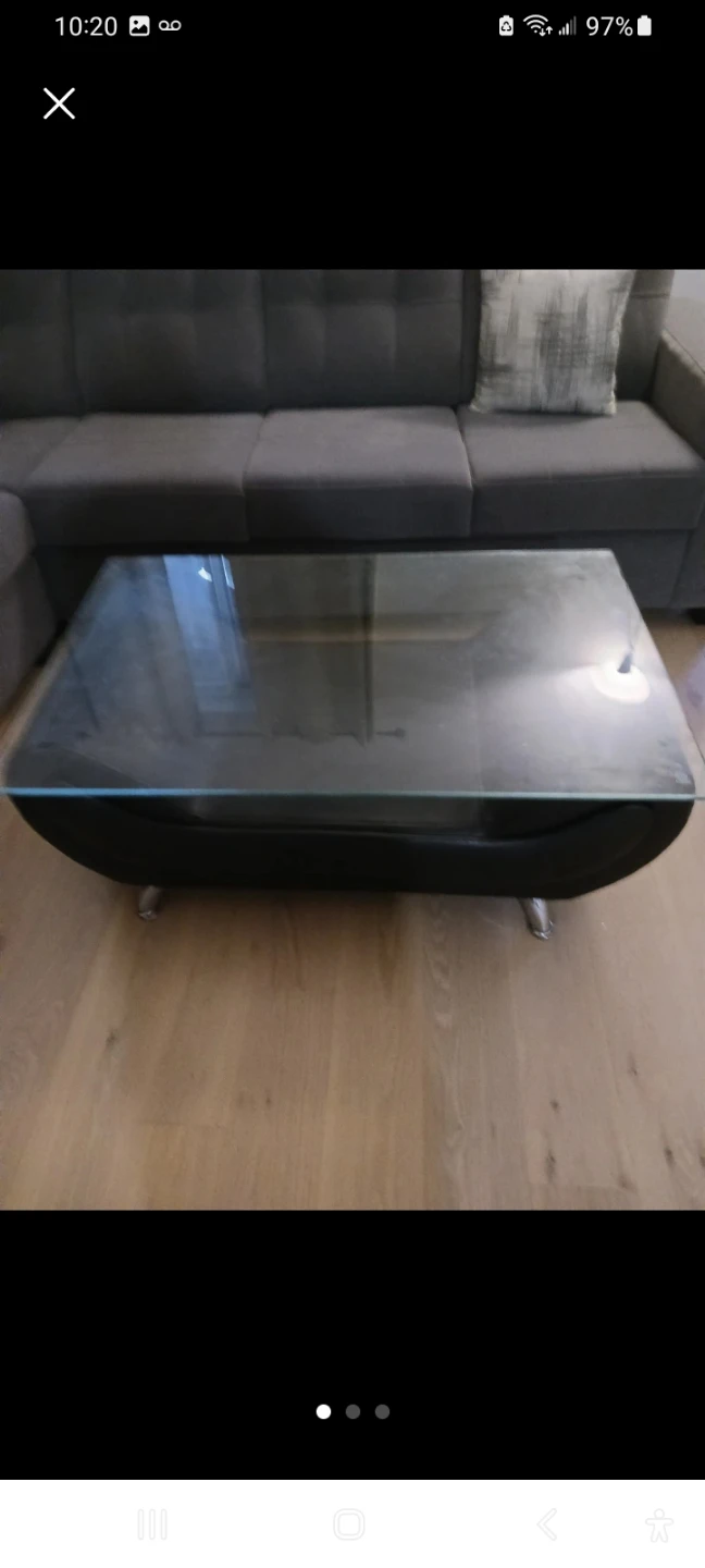 Modern Glass Coffee Table - photo 2