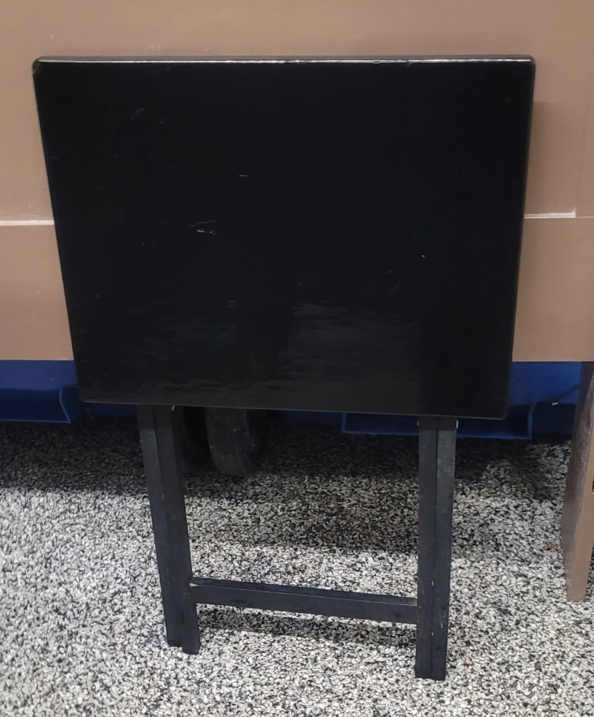 Black Folding TV Tray Table - photo 2