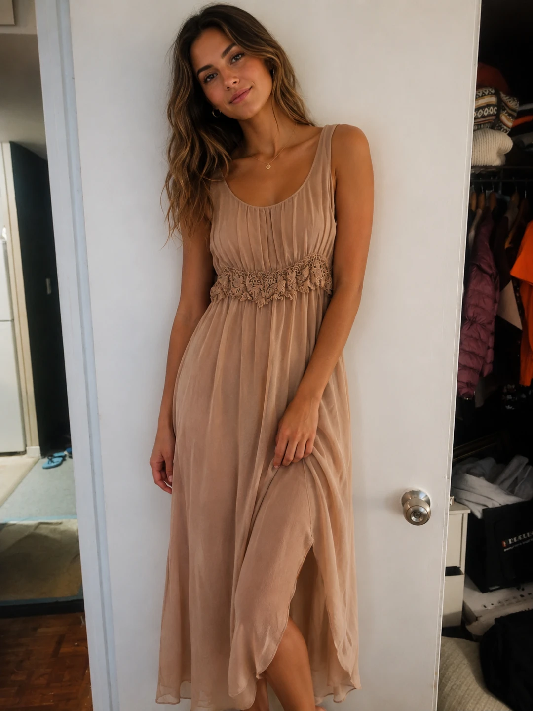 Keyshia pink Maxi Dress