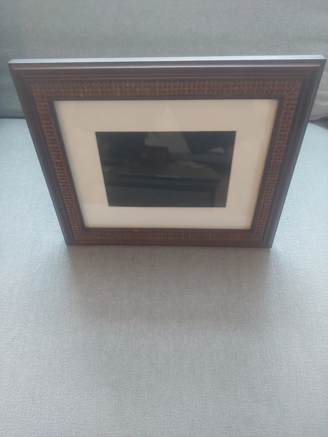 Brown Wicker Accent Picture Frame 10.5" x 12.5" - photo 4